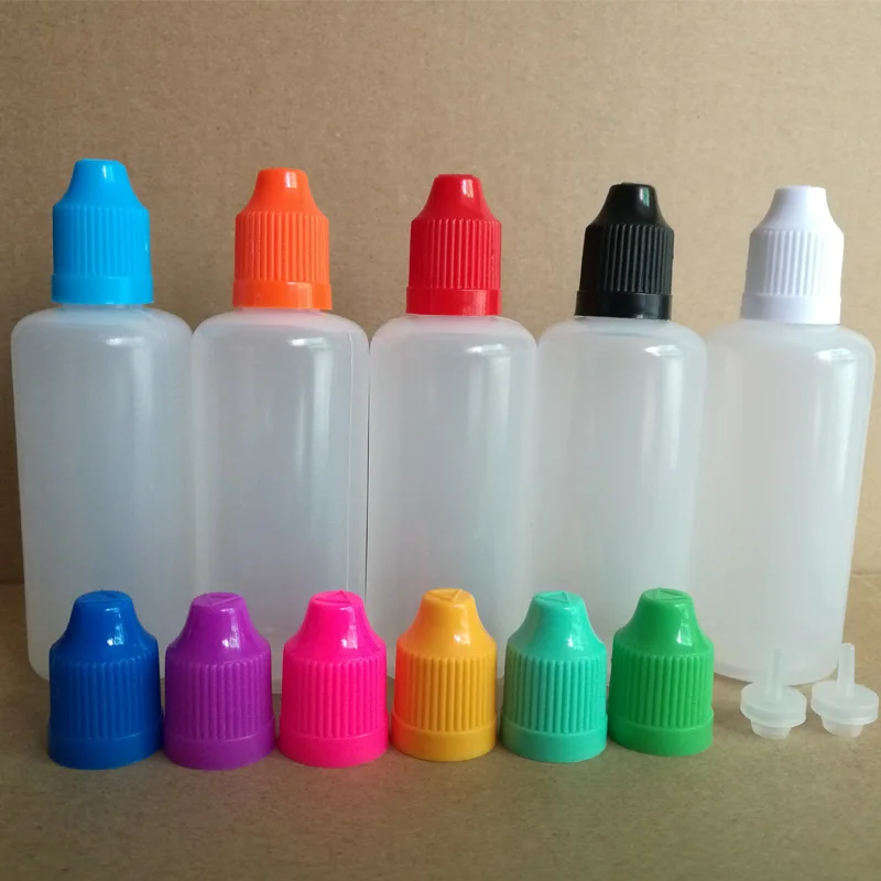 60ml Soft E liquid bottles LDPE Refillable bottles 60ml PE Plastic