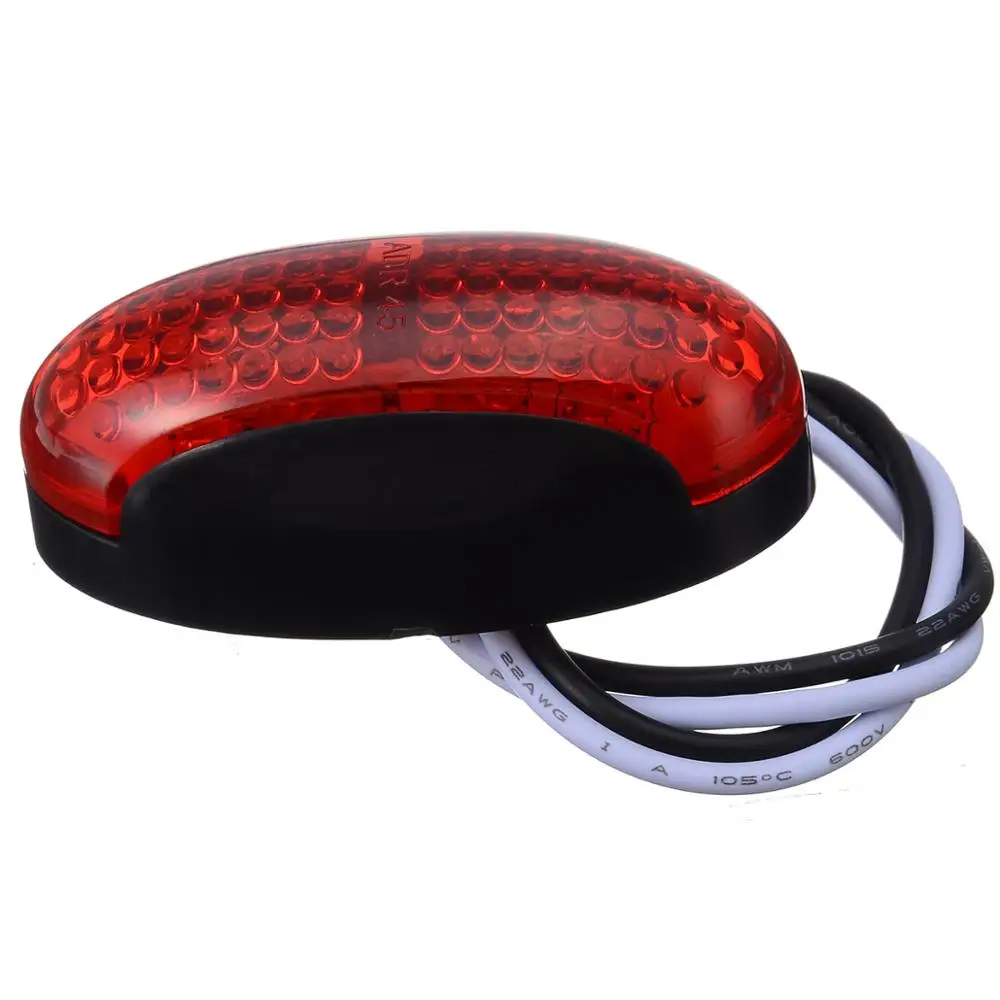 

1Pcs Red 4LED 10V 30V Car Indicator Lights Car Truck Trailer Lorry Car External Lights Warning Tail Light
