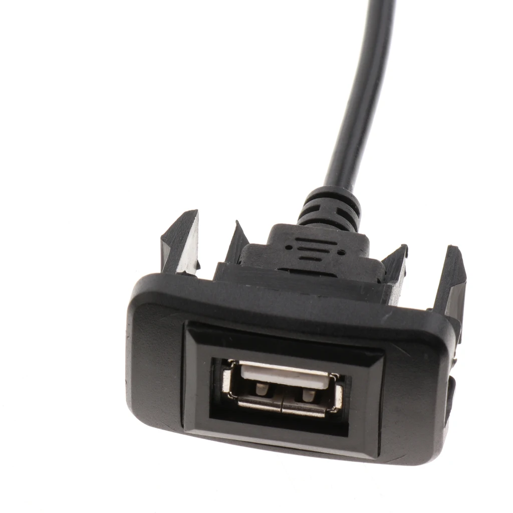 Простая установка USB порт кабель разъем AUX порт приборная панель установка для Toyota Hilux Vigo Fortuner 2004-2012