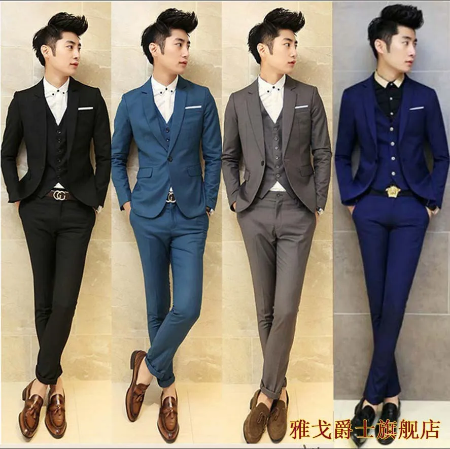 casual tuxedo look