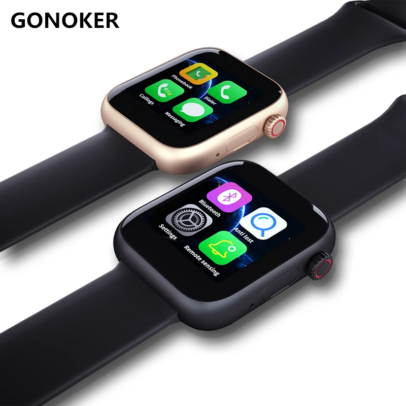 

Smart Watch Metal Bluetooth Wrist Smartwatch Support Sim TF Card Waterproof Wearable Smart Watch for Huawei Xiaomi iPhone