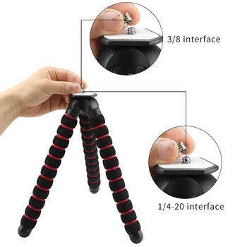

Large Size Flexable Octopus Tripod For Other Dxo One Fly Era Life 7 Iq236 Hasselblad X1d Lge Nexus 5 Minolta Dimage V Rylo