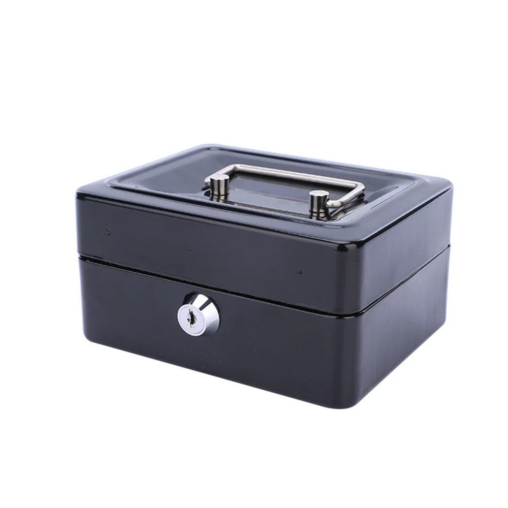 

Mini Portable Steel Cash Safe Box Lockable Coin Security Box Storage Case In Small Size Storage Boxes Home Storage Organization