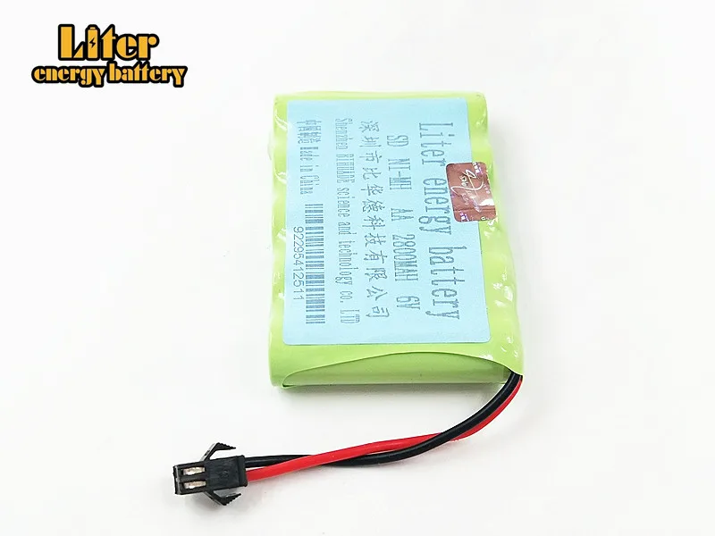 6 v 2800 mah AA Ni-MH M высокомощный аккумулятор Аккумулятор для электронной игрушки дистанционного автомобиля корабль Робот перезаряжаемый