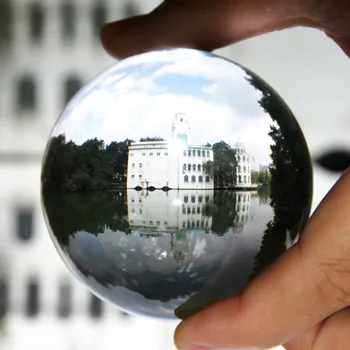 

Free Shipping 70mm Rare Clear Asian Quartz feng shui ball Crystal Ball Sphere Fashion Table Decor Good Luck Ball