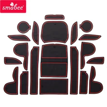 IX45 smabee mat fessura del Cancello Per Hyundai SANTAFE 2013-2015 Porta per Interni Pad/Tazza di tappetini antiscivolo 20 pcs