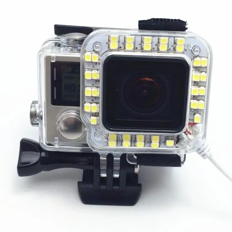 Аксессуары для gopro Ms.L.Meilyadigital ночник заполнясветильник ночной съемки hero3 +/3plus hero4 go