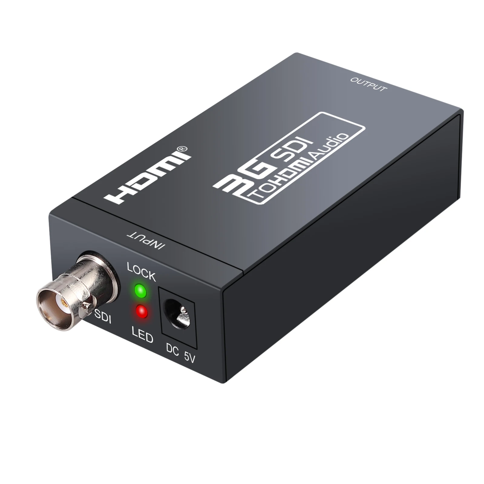 Proster SDI to HDMI Converter Adapter,1080P SDI to HDTV Audio Converter for SD-SDI, HD-SDI and 3G-SDI signals DAC Converter