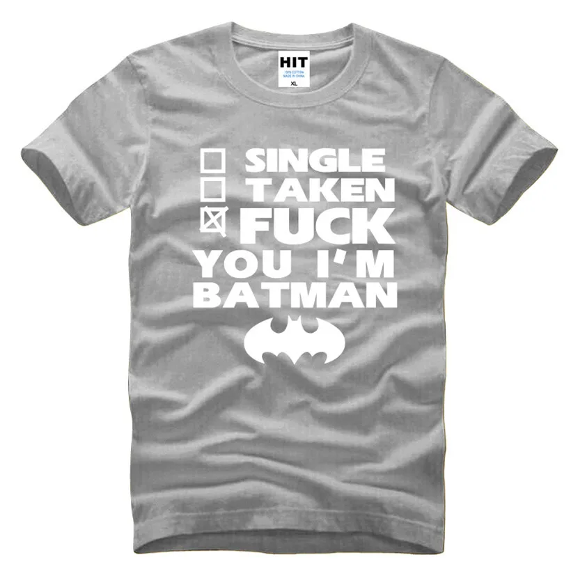 Parodia divertida Película BATMAN Carta Impreso Hombres Camiseta de los hombres camiseta de La Manera 2016 Nueva O Cuello de Algodón Camiseta de La Camiseta Camisetas Hombre Parodia divertida Película BATMAN Carta Impreso Hombres Camiseta de los hombres camiseta de La Manera 2016 Nueva O Cuello de Algodón Camiseta de La Camiseta Camisetas Hombre