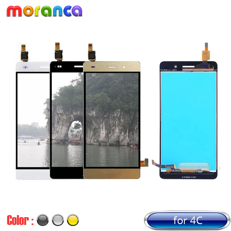 

For Huawei Honor 4C Full LCD Display Panel Monitor Module with Touch Screen Digitizer Sensor Glass Assembly Replacement Parts