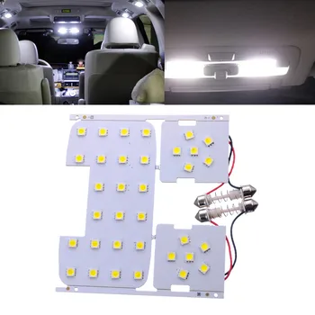 

3 Pcs For Kia Rio K2 2006-2012 For Hyundai Solaris Verna Reading Lights Dome Lamps Interior LED White Color Suitable 10.15