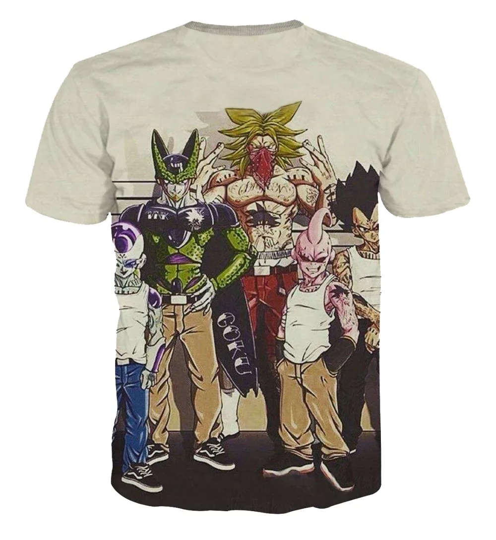 dbz cell t shirt