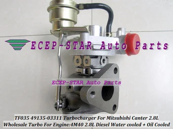 

TF035 TF035HM-12T-4 49135-03311 49135 03311 Turbocharger Turbo For MITSUBISHI Canter 2.8L 4M40 4M40T Diesel Water cooled W-CAR