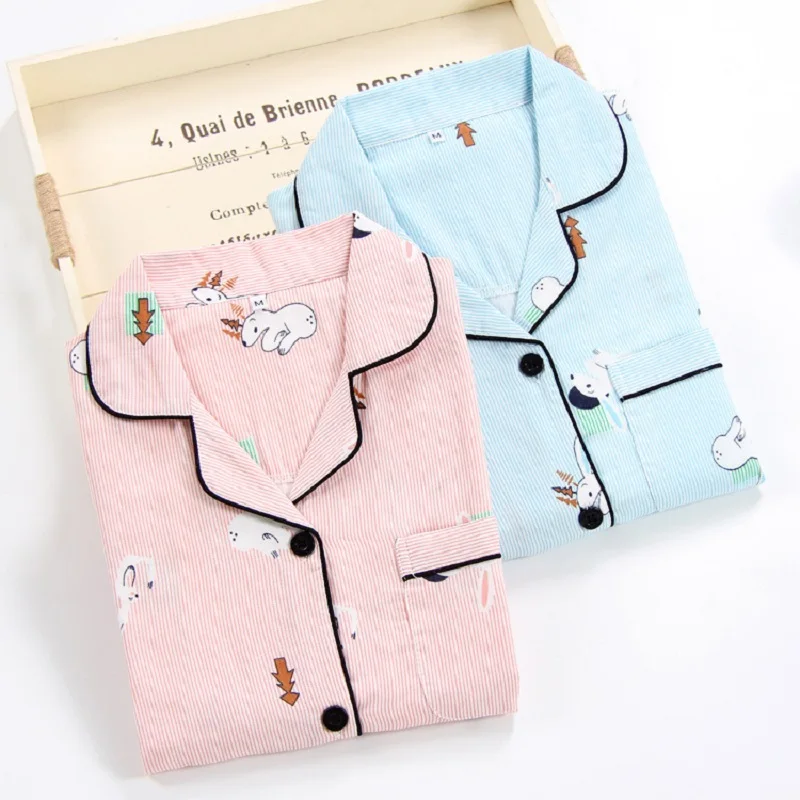 women spring cotton home clothing (6)