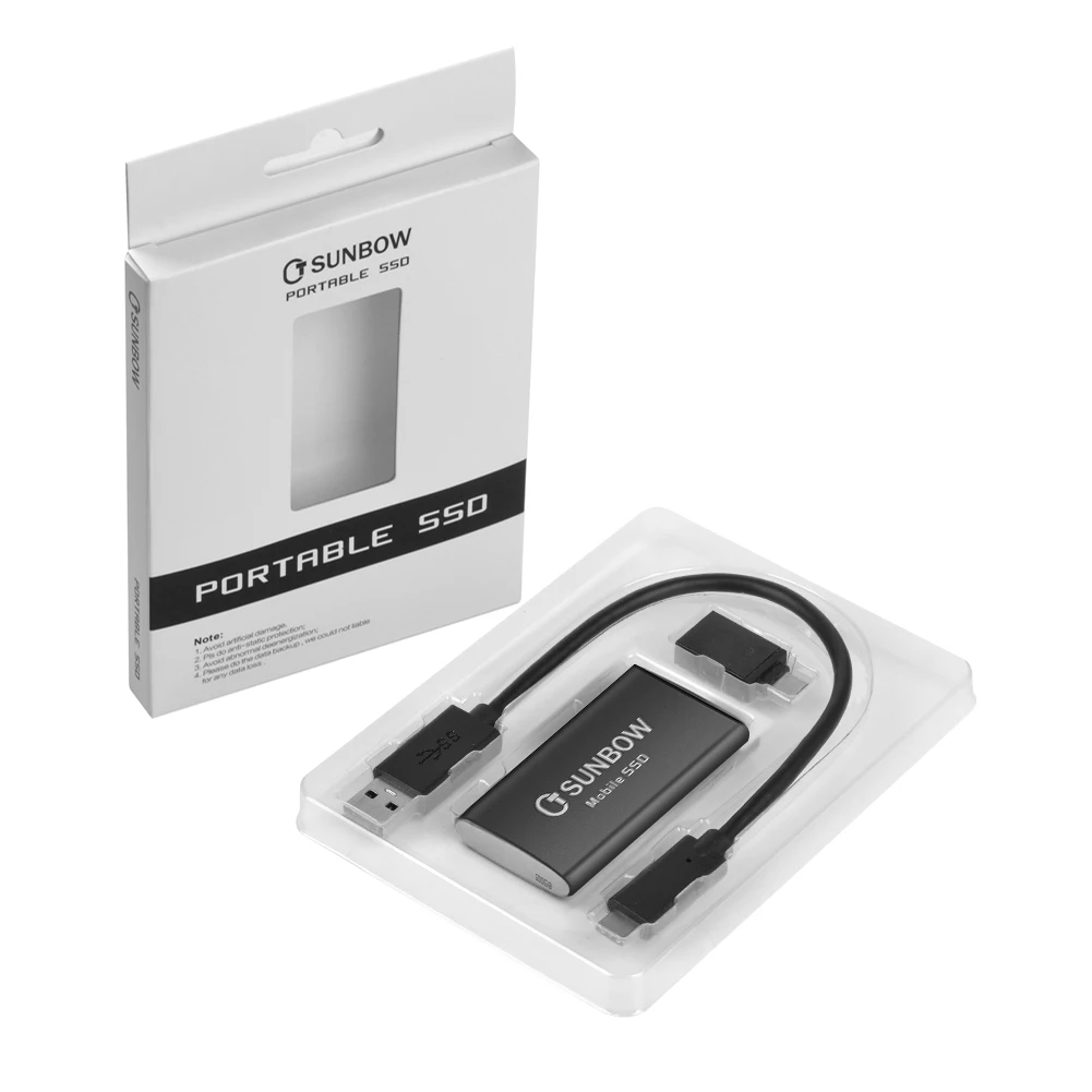 

TCSUNBOW External Solid State Drive 500GB Portable Hdd Hard Disk For Gaming Machine