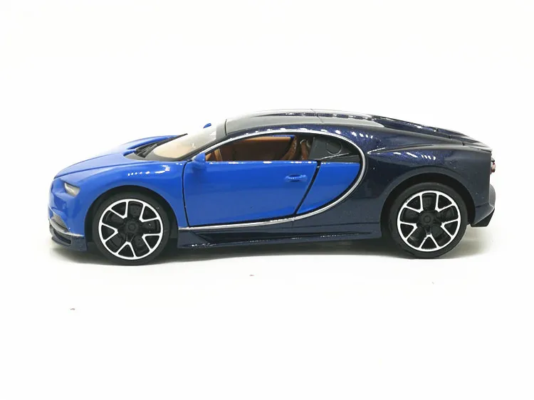 1:32 Масштаб Bugatti Chiron сплав автомобиля Diecasts игрушечные транспортные средства модель автомобиля Металлическая Модель автомобиля игрушки с вытягивающим черным звуком для детей Подарки