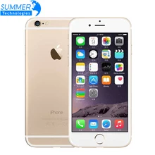 Оригинальное разблокирована Apple iPhone 6 Dual Core 1 ГБ Оперативная память 4.7 дюйма IOS 1.4 ГГц телефон 8.0 МП Камера 3 г WCDMA 4 г LTE используется 16/64/128 ГБ Встроенная память