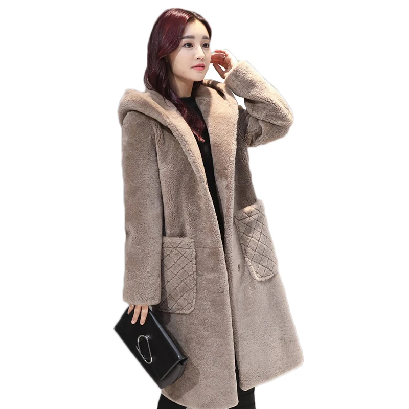 Aliexpress.com : Buy 2018 Fashion winter long jacket women thicken warm woolen jacket female 