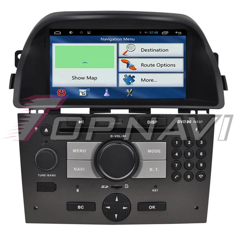 Topnavi Android 6,0 Автомобильный gps навигатор для OPEL ANTARA 2008 2009 2010 2011 2012 2013 Авторадио Мультимедиа Аудио стерео, без DVD