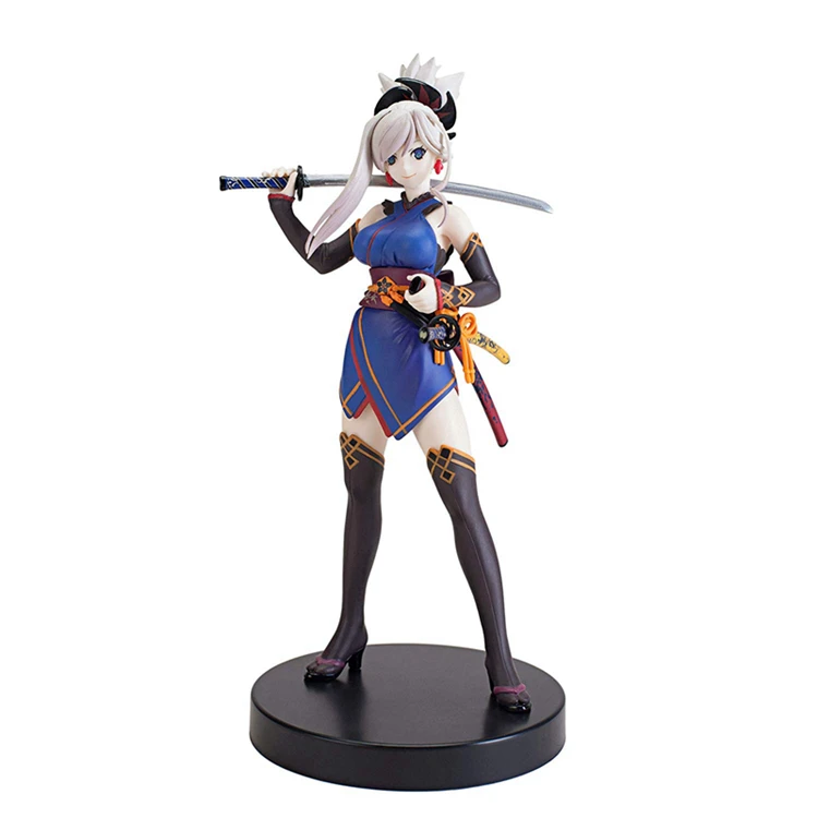 Японская Оригинальная фигурка аниме FGO fate saber Miyamoto Musashi Коллекционная модель