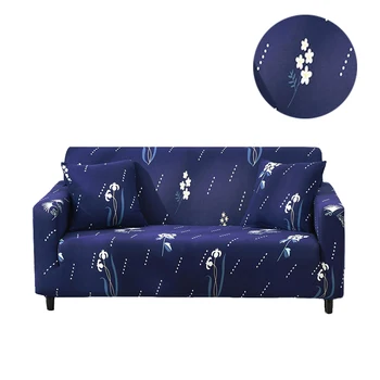 

Furniture Protector Sofa Cover Elastic Spandex Polyester Floral Cartoon Pattern Anti-dirty Slipcovers Slip-resistant Couch Cover