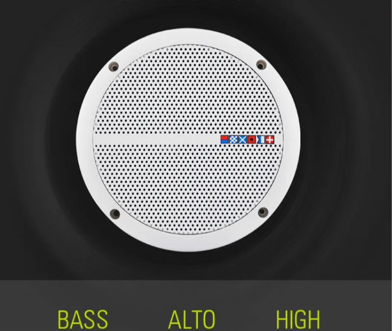 AIYIMA 2 шт. аудио потолочный динамик s водонепроницаемый радио динамик пассивный звук WEAH-400 4 Ом 25 Вт динамик DIY для домашнего кинотеатра