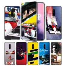 Ayrton Senna Soft Black Silicone Case Cover for OnePlus 6 6T 7 Pro 5G Ultra-thin TPU Phone Back Protective