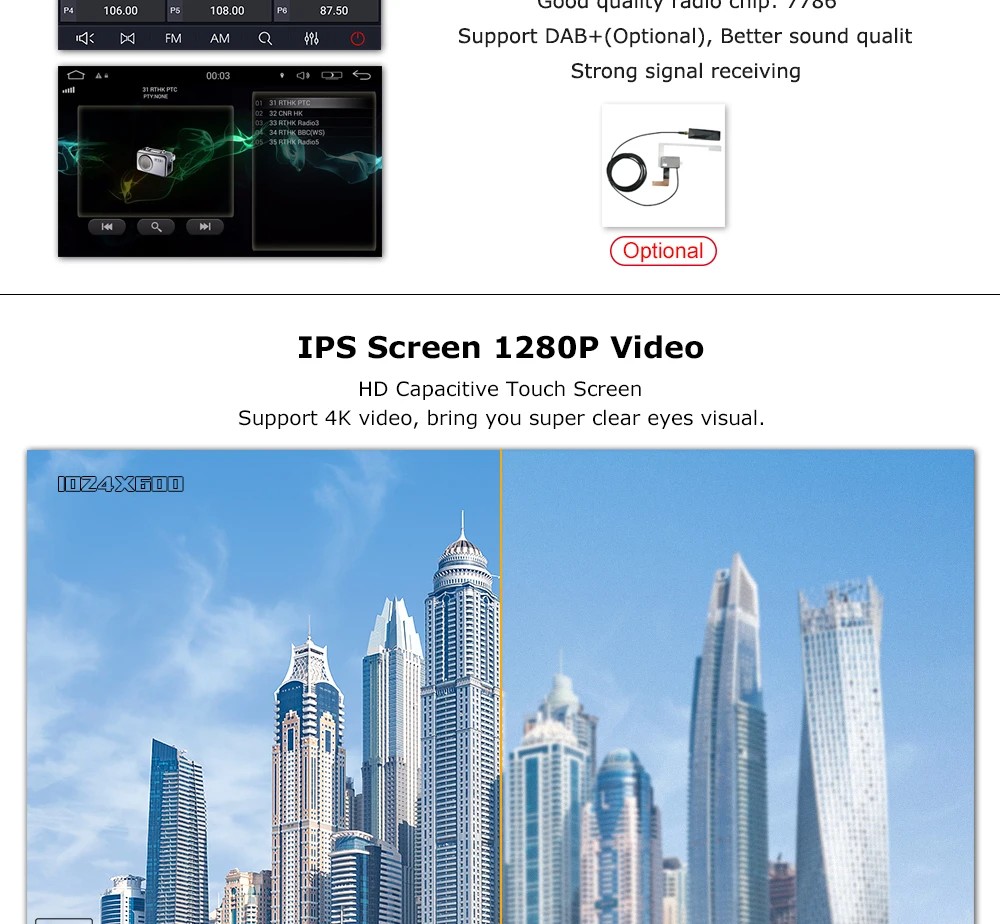 Excellent Android 9.0 Car Audio Stereo Player For Land Rover/Freelander 2 2007-2012 Wifi Radio FM Quad Cores Radio HDMI Multimedia GPS 7