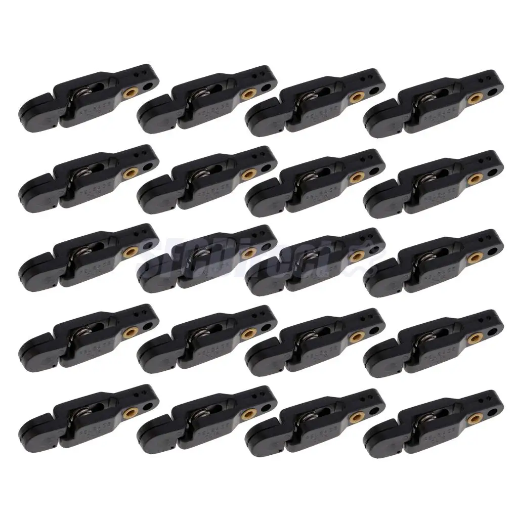 20Pcs Padded Heavy Tension Snap Release Clip Outrigger Downrigger Release Clips for Weight, Planer Board, Kite Offshore