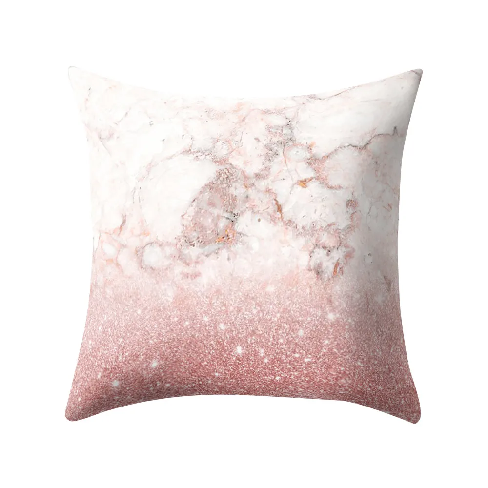 Наволочки диванные подушки льняные наволочки для диванные подушки розовое золото, розовый квадратный наволочка домашние декорации D412