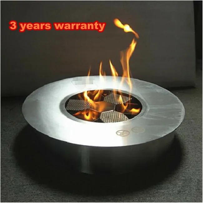 

8 liters stainless steel manual round ethanol fireplace insert burner