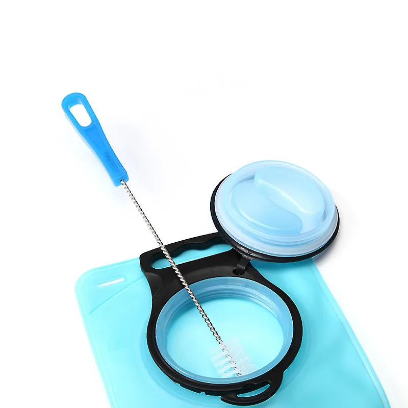 

2019 Wholesale Durable Water Bag Bladder Cleaning Kit Hydration Tube Hose Sucker Brushes Drying Rack Set Outdoor Sports Tools