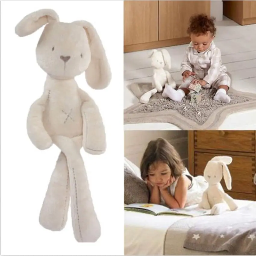 Милый кролик кукла детские мягкие плюшевые игрушки для детей Кролик спящий мате мягкие и плюшевые детские игрушки в виде животных для младенцев