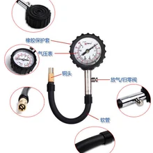 1pcs New Long Tube Auto Car Bike Motor Tyre Air Pressure Gauge Meter Tire Pressure Gauge Meter Vehicle Tester Monitoring System