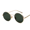 Metallic Round Sunglasses For Women Brand Retro Punk Sunglasses Men Eyeglasses Clear Lens Oculos ► Photo 3/5