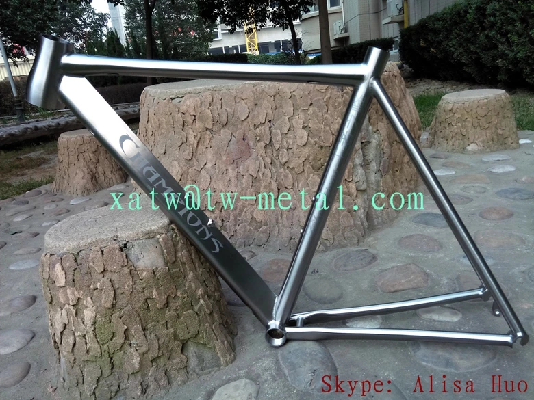 Excellent new design!! titanium road bike frame with taper head tube 1 Excellent new design!! titanium road bike frame with taper head tube 1