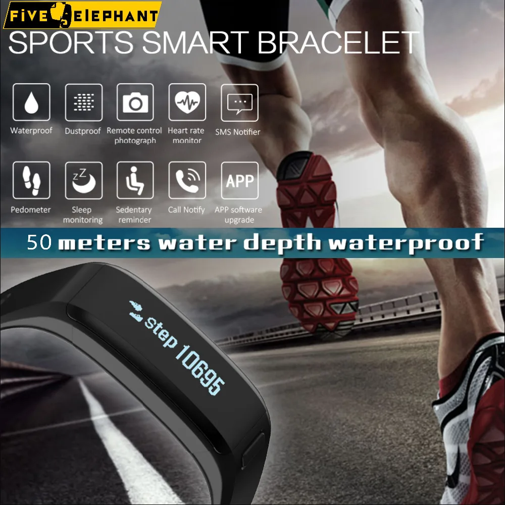 Strong Smart wristband Charge 1 hour,standby 100days, for Running
