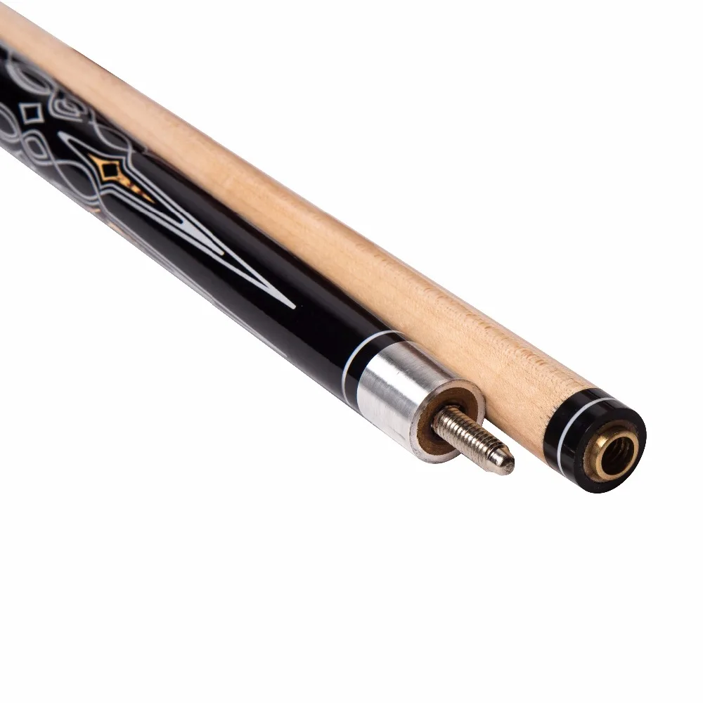 

aluminum joint center maple shaft sticker billard pool cue freeshipping