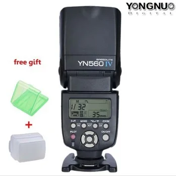 

Yongnuo YN-560 IV Flash Speedlite for Canon EOS 5D,7D,60D,50D,40D,30D,600D,550D,500D,450D, 400D,350D,300D,650D,5D MARK I,II,III