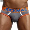 JOCKMAIL Новое сексуальное мужское нижнее белье из хлопка, модальное Мужское нижнее белье, мужские трусы-шорты, u-выпуклое Гей Нижнее белье, мужс... ► Фото 1/6