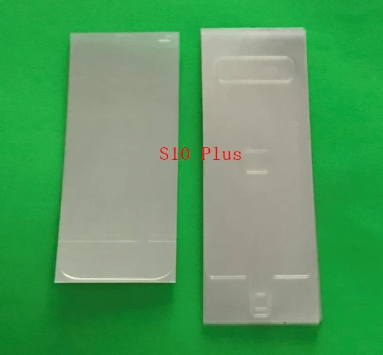 

100pcs New Mobile Phone Factory Front Screen +Back Housing Cover Protector Film For Samsung Galaxy S10 Plus S10e S10+
