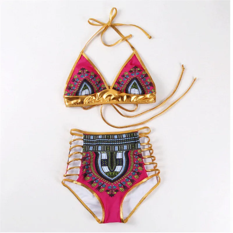 European Style Swimsuits Beach Suit Padded Swimwear Plus Size Bikini