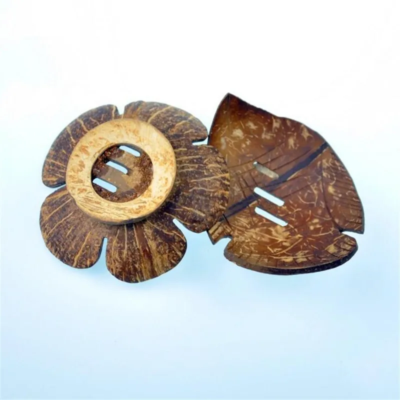 CTREE 1 قطعة الإبداعية اليدوية الطبيعية خشبية صحن صابون حمام حاوية علب المطبخ حوض الإسفنج تخزين رف كأس حامل الصابون C51