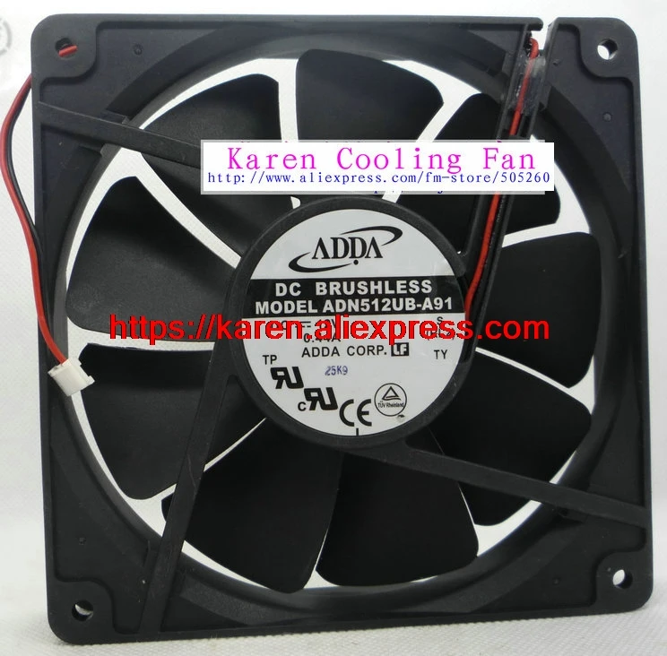 

ADDA 13cm ADN512UB-A91 DC12V 0.44a cooling fan