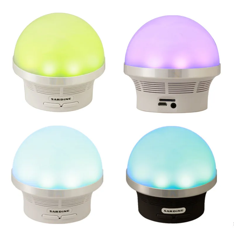 Light Speaker Table Lamp Bluetooth Speaker with LED Flashing light