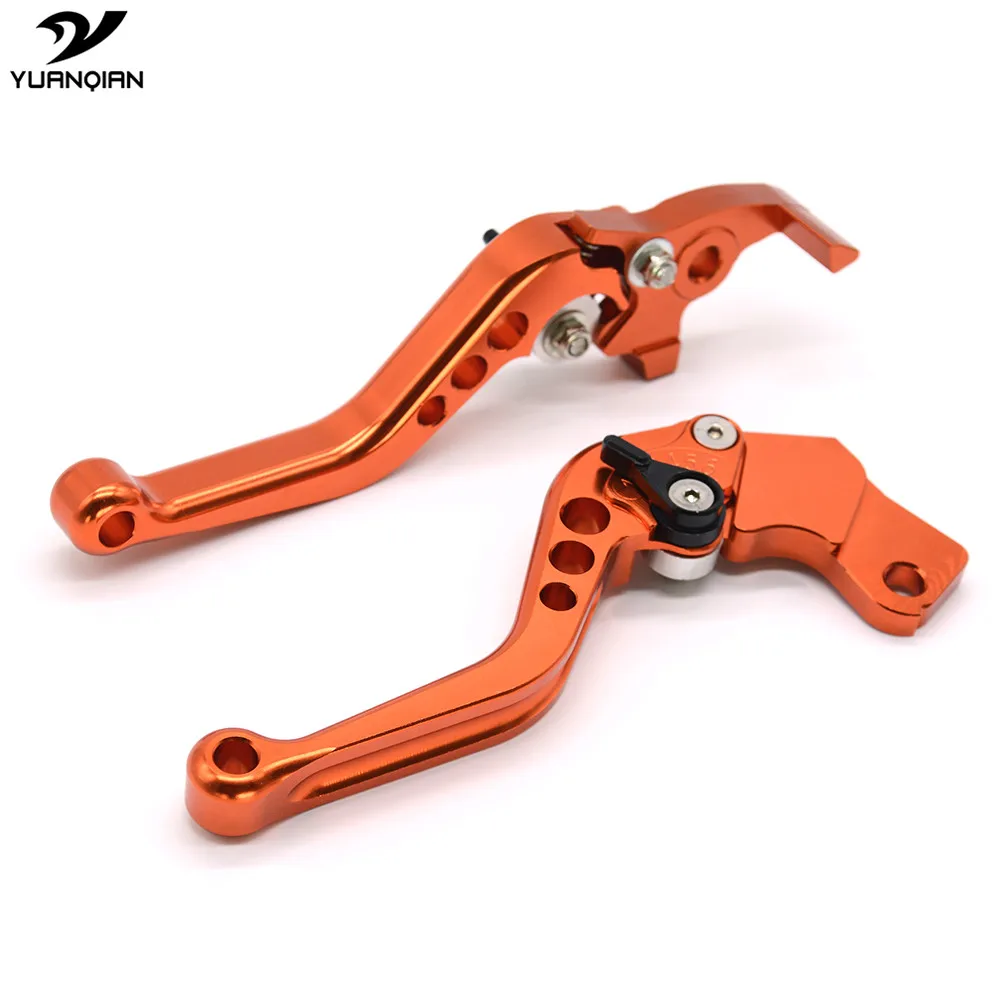 Alta calidad accesorios de la motocicleta CNC moto palancas de embrague de freno para KTM Duque 125, 200/390/RC 125 de 200 a 390 2014, 2015