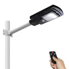 30 W уличные фонари с подсветкой led уличный светильник на фотоэлементах led-e40 3-Настройка режима 7200 мА/ч, литий Батарея с пультом дистанционного управления 10 шт./лот