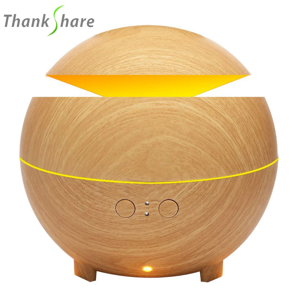 

600ml Ultrasonic Air Humidifier Essential Oil Diffuser Humidificador Mist Maker LED Light Aroma Diffusor Aromatherapy for Home