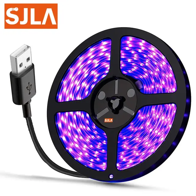 USB Waterproof Led Strip Black Light UV 395nm Bar Lamp