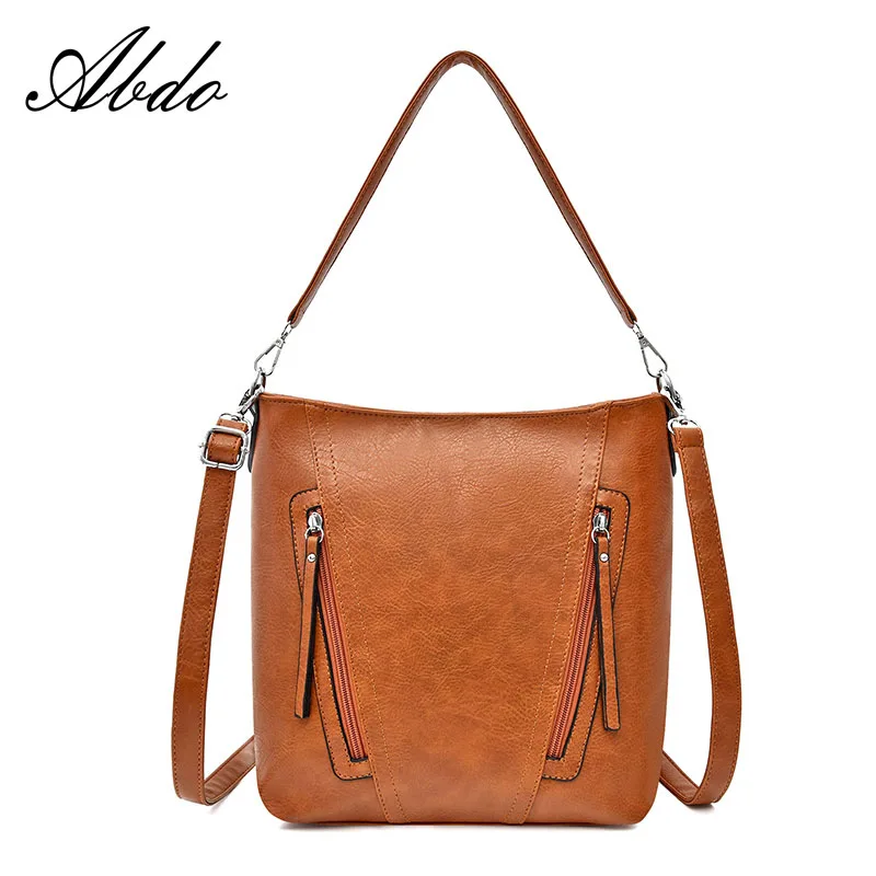 

Women's bag large-capacity handbag 2019 new multi-pocket shoulder Messenger bag famous brand designer design package brown